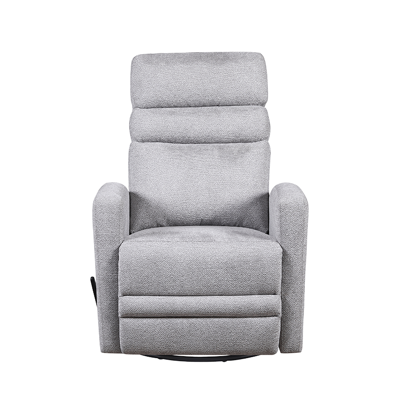 Silla reclinable manual con balancín y giratoria،pequeños sillones reclinables para espacios pequeños para salón