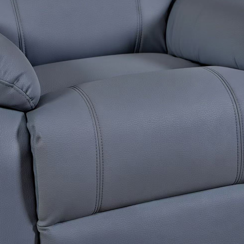 Silla reclinable eléctrica de cuero de 33,1