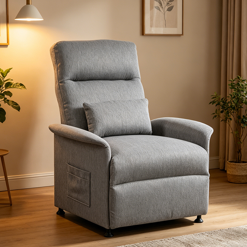 Sillón reclinable eléctrico con control remoto