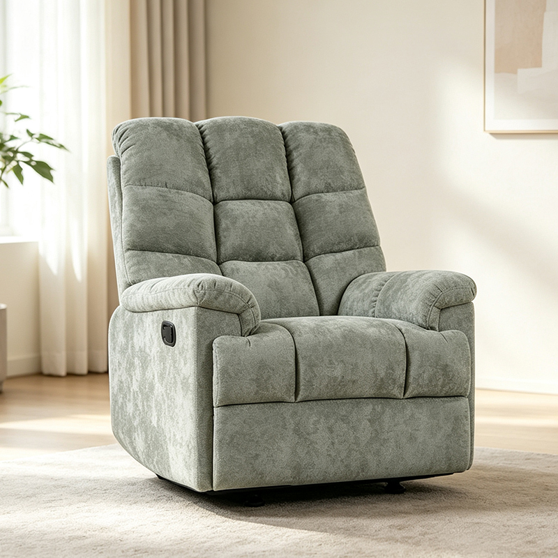 Silla reclinable manual de gran tamaño para adultos de servicio pesado 400 libras
